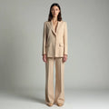 Amarelle - Blazer and Wide-Leg Flare Trouser Set