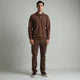 Ashden - Long-Sleeved Relaxed Pique Polo Shirt