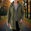 Auroven - Longline Hooded Transitional Jacket