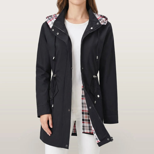 Auroven - Longline Hooded Transitional Jacket