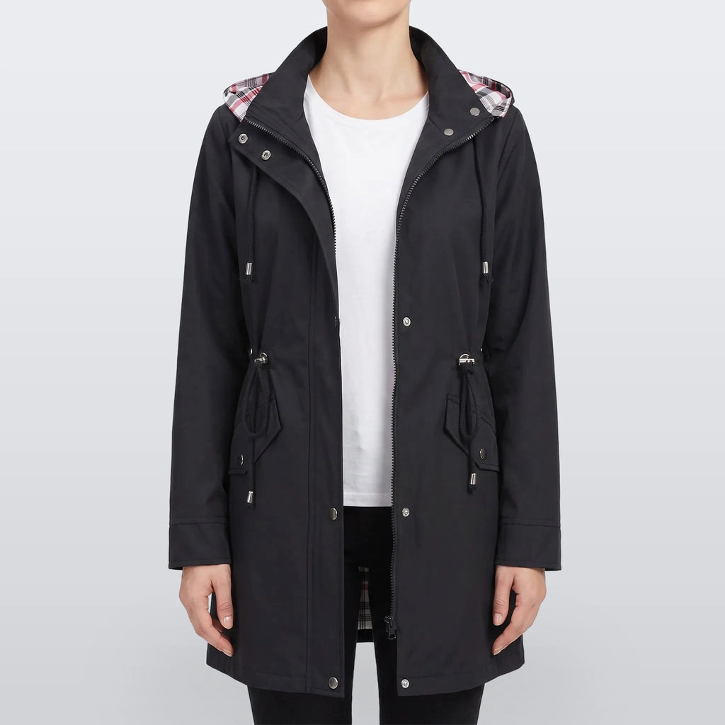 Auroven - Longline Hooded Transitional Jacket