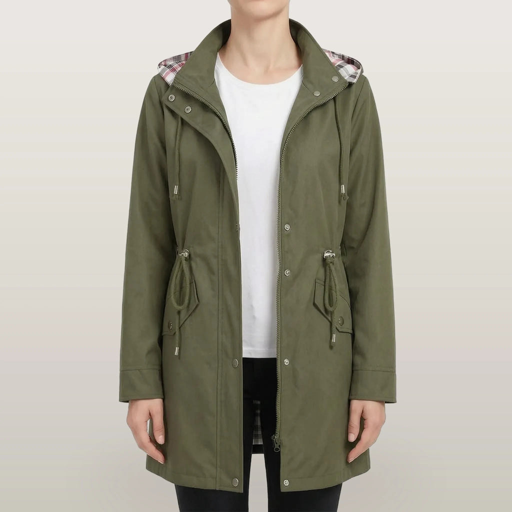 Auroven - Longline Hooded Transitional Jacket