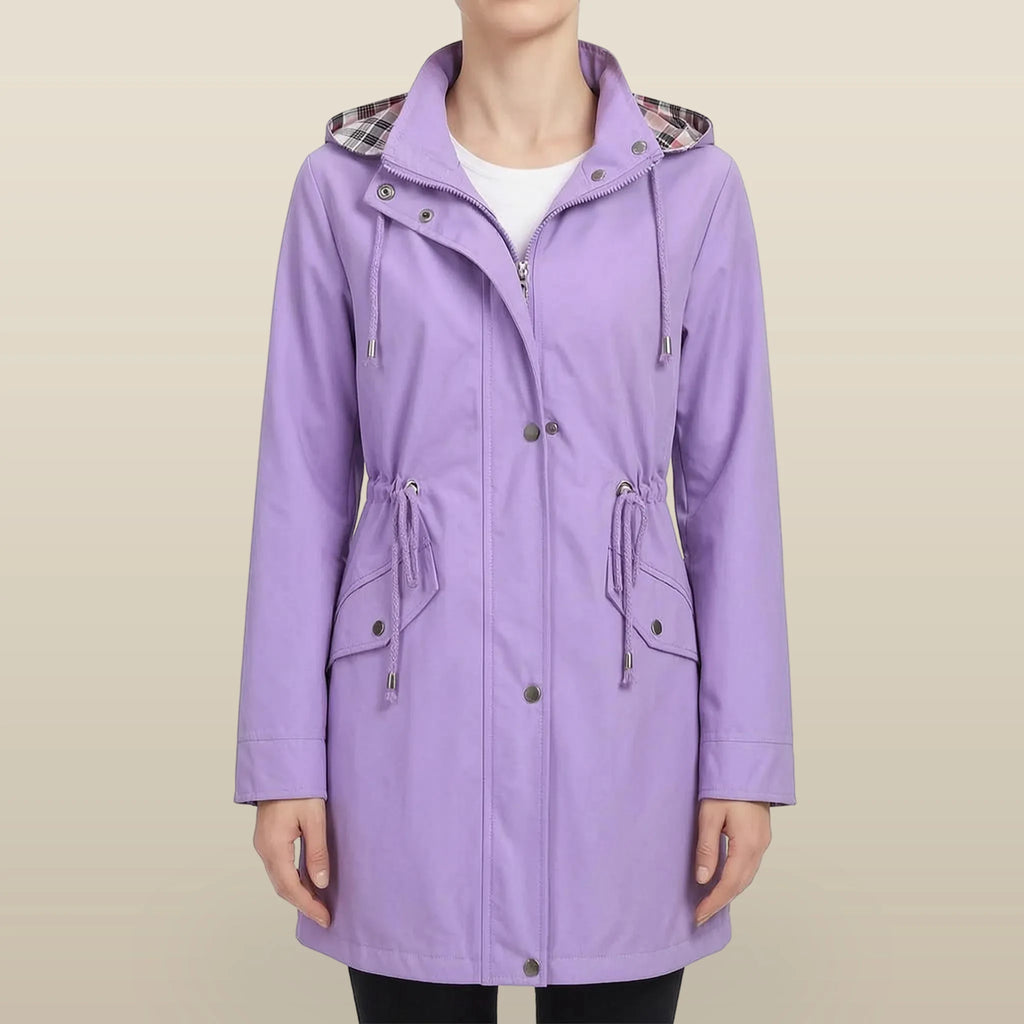 Auroven - Longline Hooded Transitional Jacket