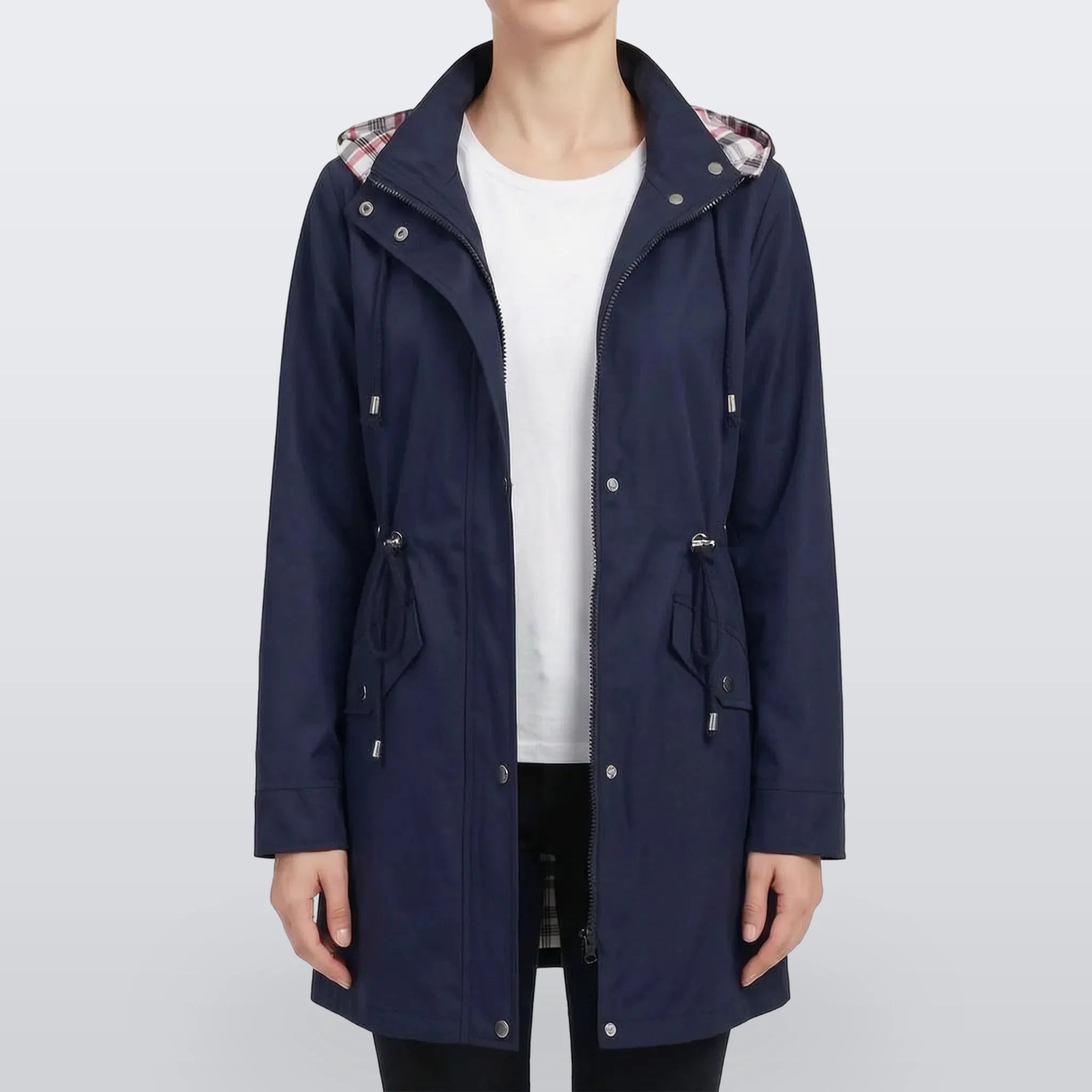 Auroven - Longline Hooded Transitional Jacket