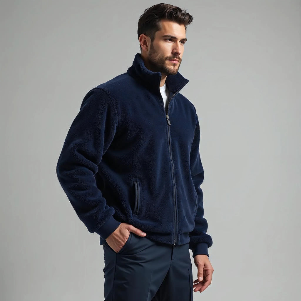Bramley - Full-Zip Stand-Collar Fleece Jacket