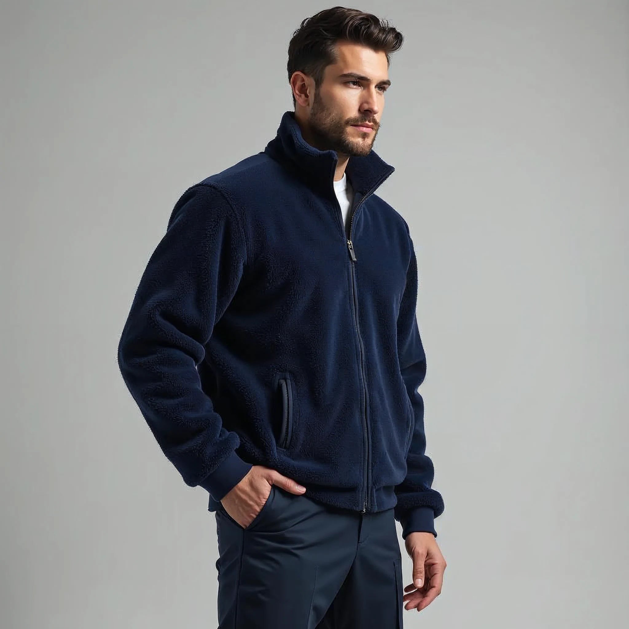 Bramley - Full-Zip Stand-Collar Fleece Jacket