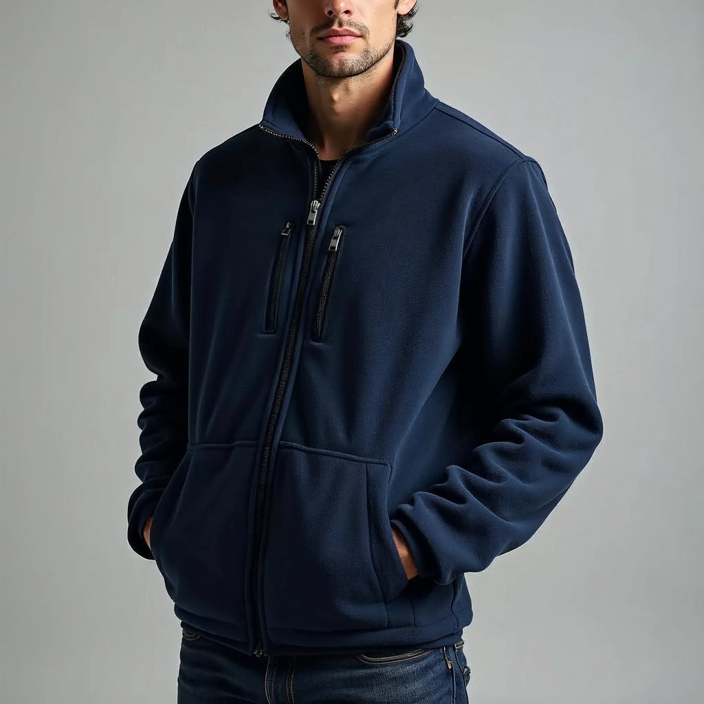 Bramley - Full-Zip Stand-Collar Fleece Jacket