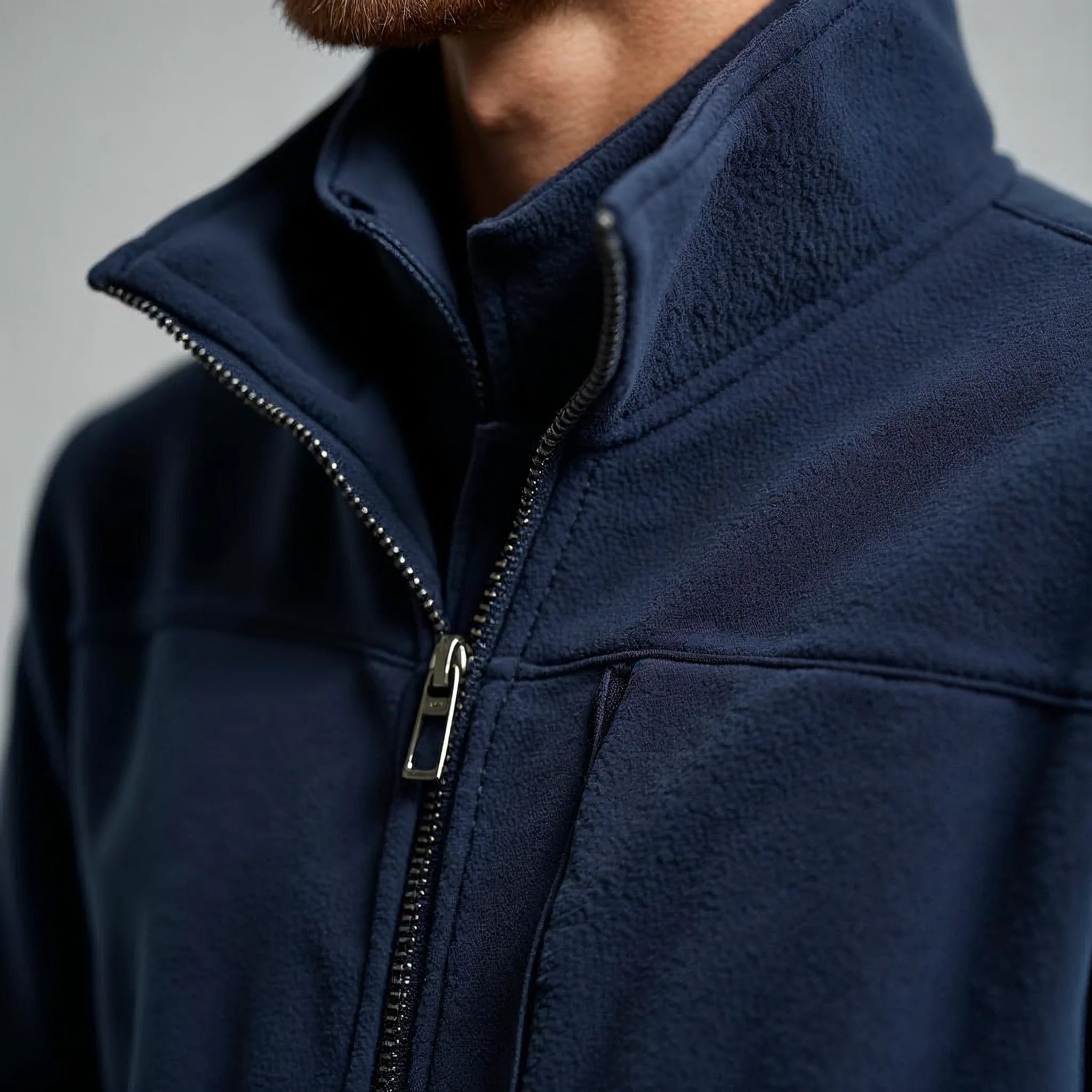 Bramley - Full-Zip Stand-Collar Fleece Jacket