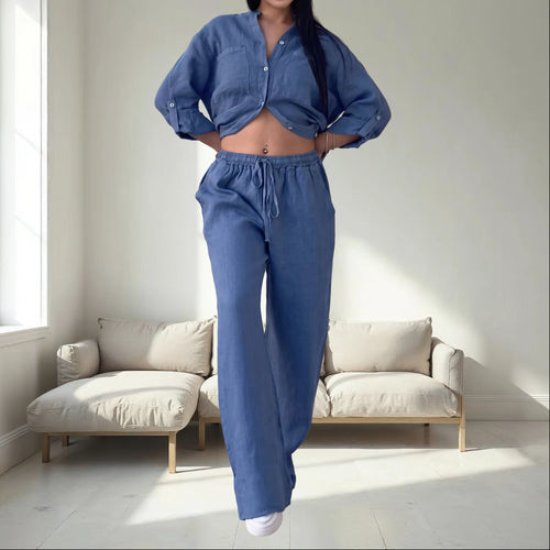 Breezet - Casual Relaxed Two-Piece Lounge Set