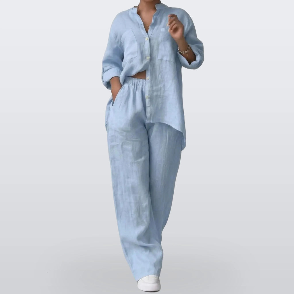 Breezet - Casual Relaxed Two-Piece Lounge Set