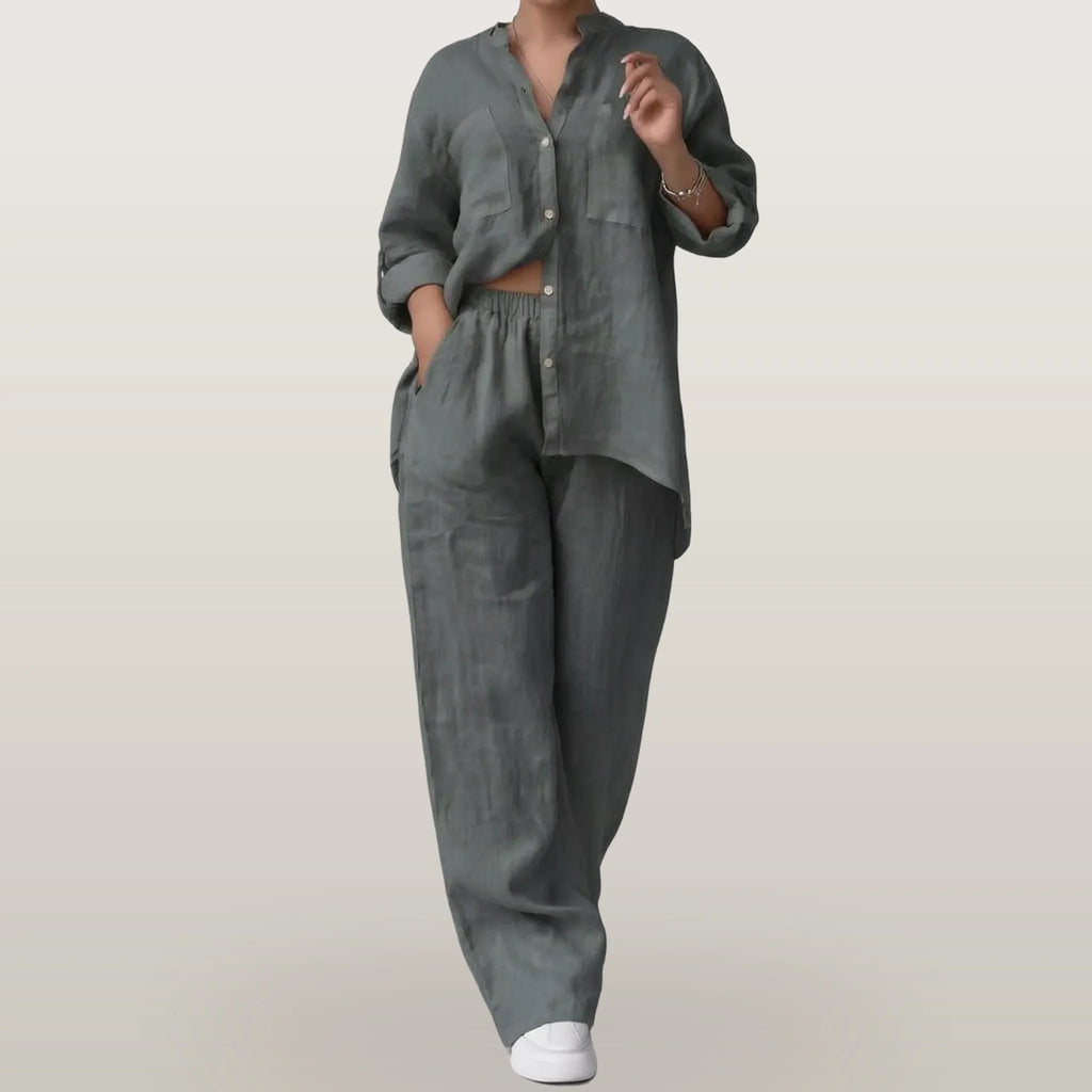 Breezet - Casual Relaxed Two-Piece Lounge Set