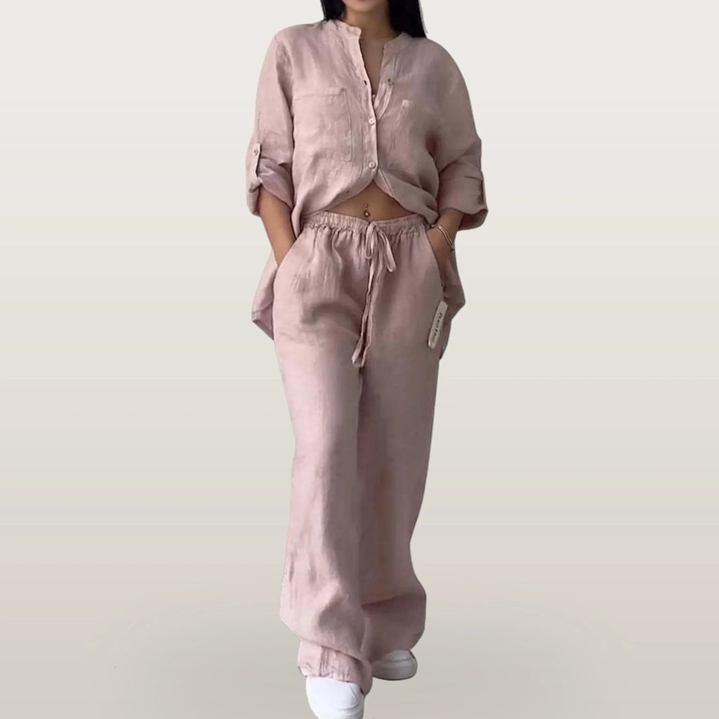 Breezet - Casual Relaxed Two-Piece Lounge Set