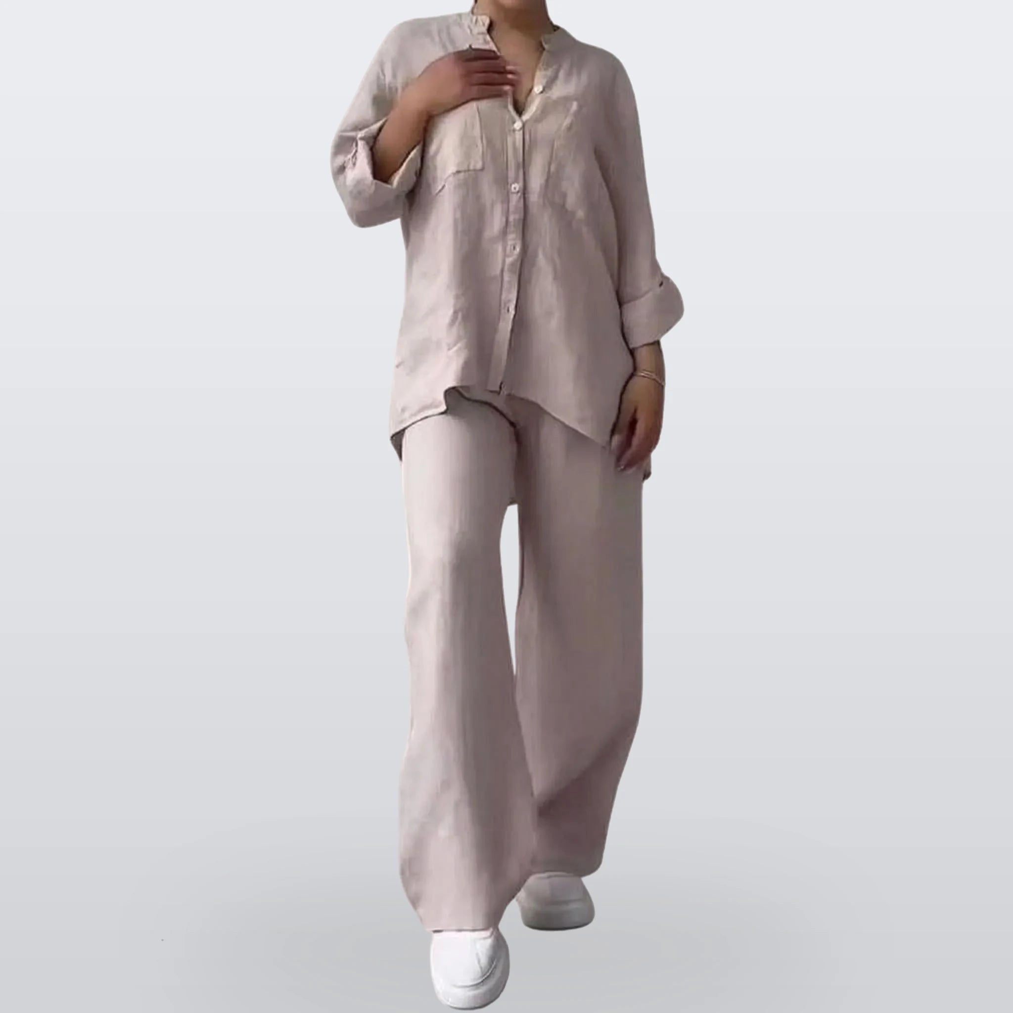 Breezet - Casual Relaxed Two-Piece Lounge Set