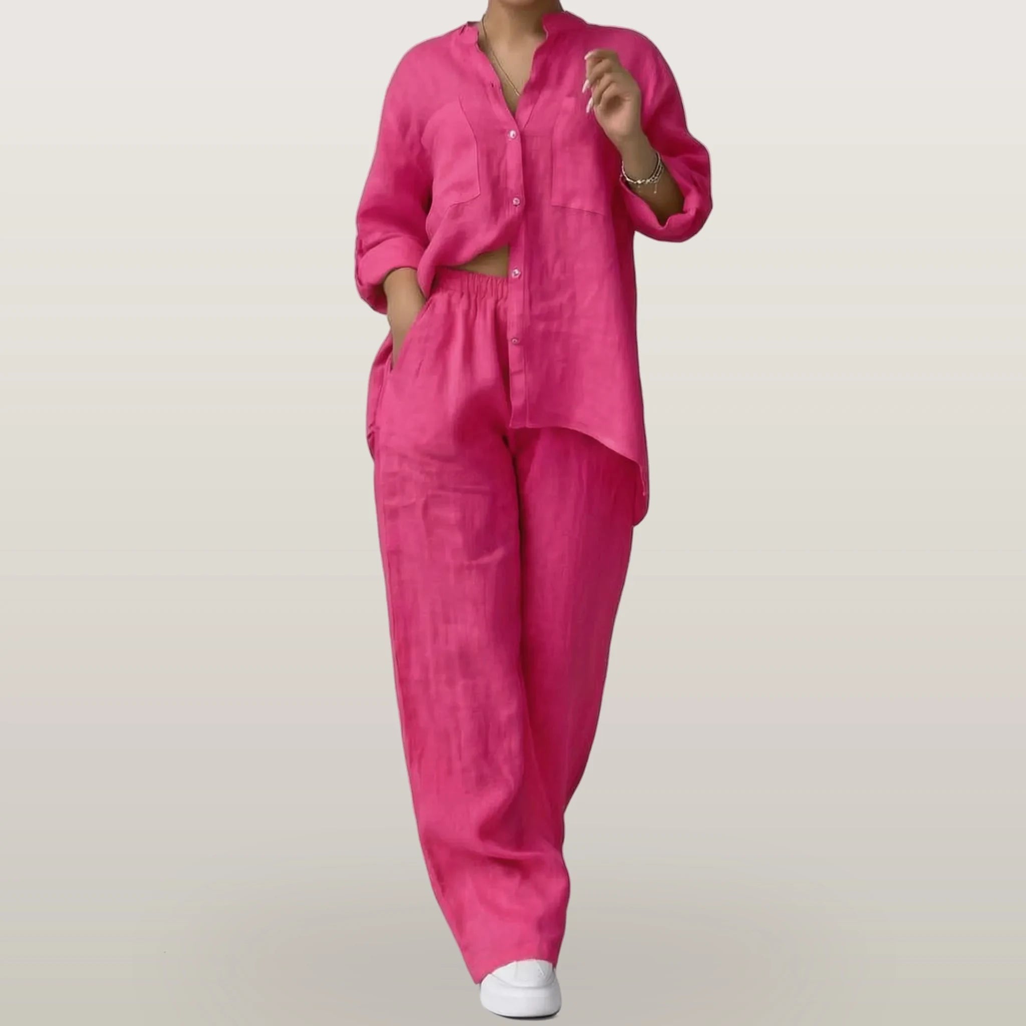 Breezet - Casual Relaxed Two-Piece Lounge Set