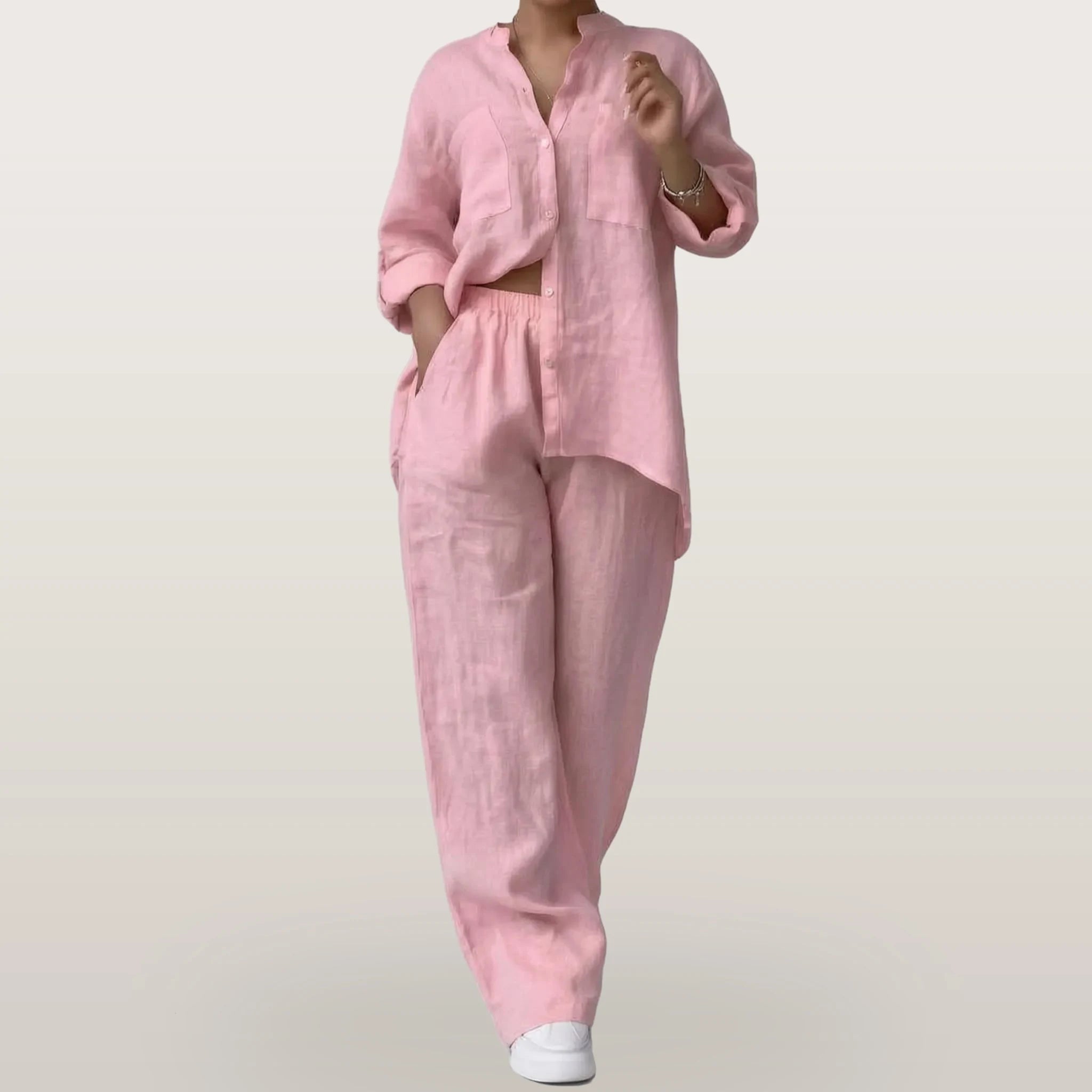 Breezet - Casual Relaxed Two-Piece Lounge Set