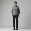 Calder - Ribbed Roll-Neck Merino-Look Jumper