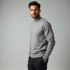 Calder - Ribbed Roll-Neck Merino-Look Jumper