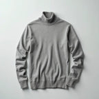 Calder - Ribbed Roll-Neck Merino-Look Jumper