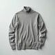 Calder - Ribbed Roll-Neck Merino-Look Jumper
