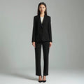 Estelune - Single-Button Blazer and Tailored Trouser Suit