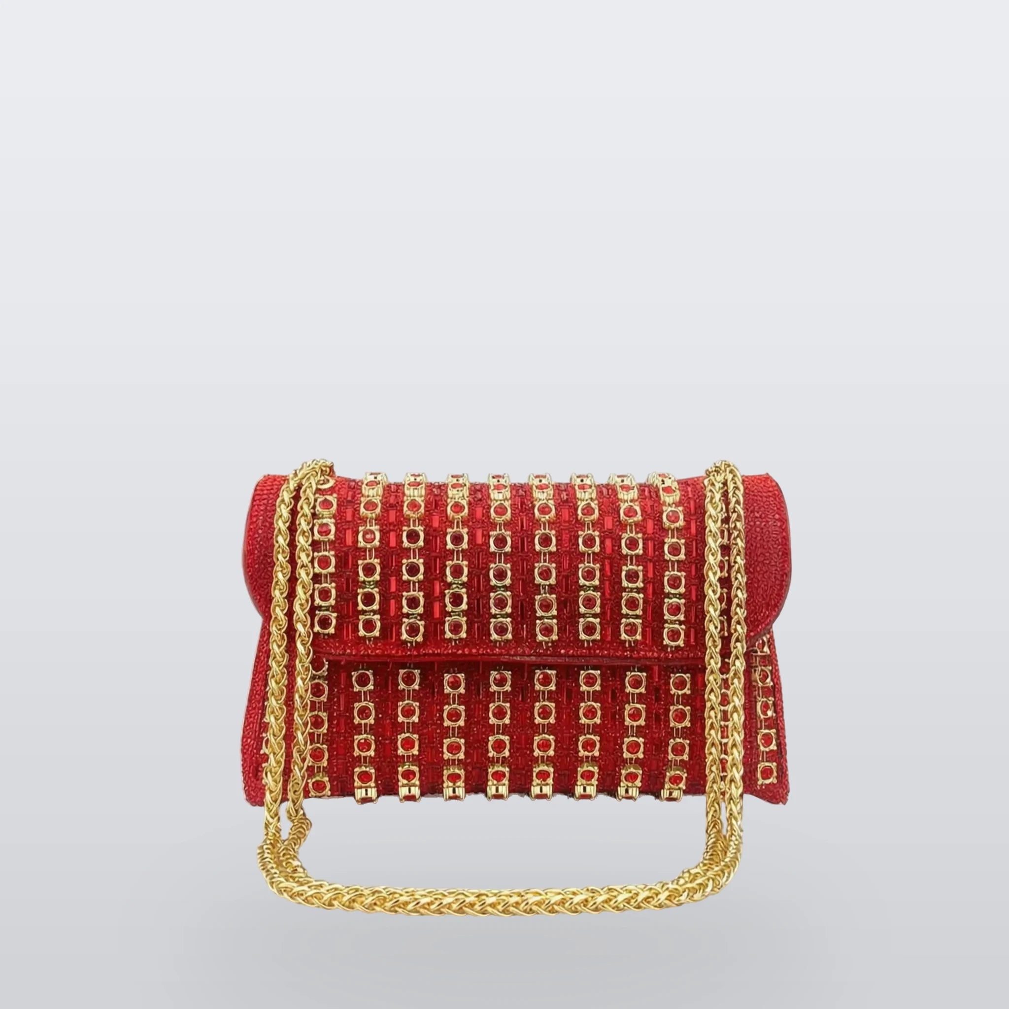 Glimmera - Embellished Flap Shoulder Bag