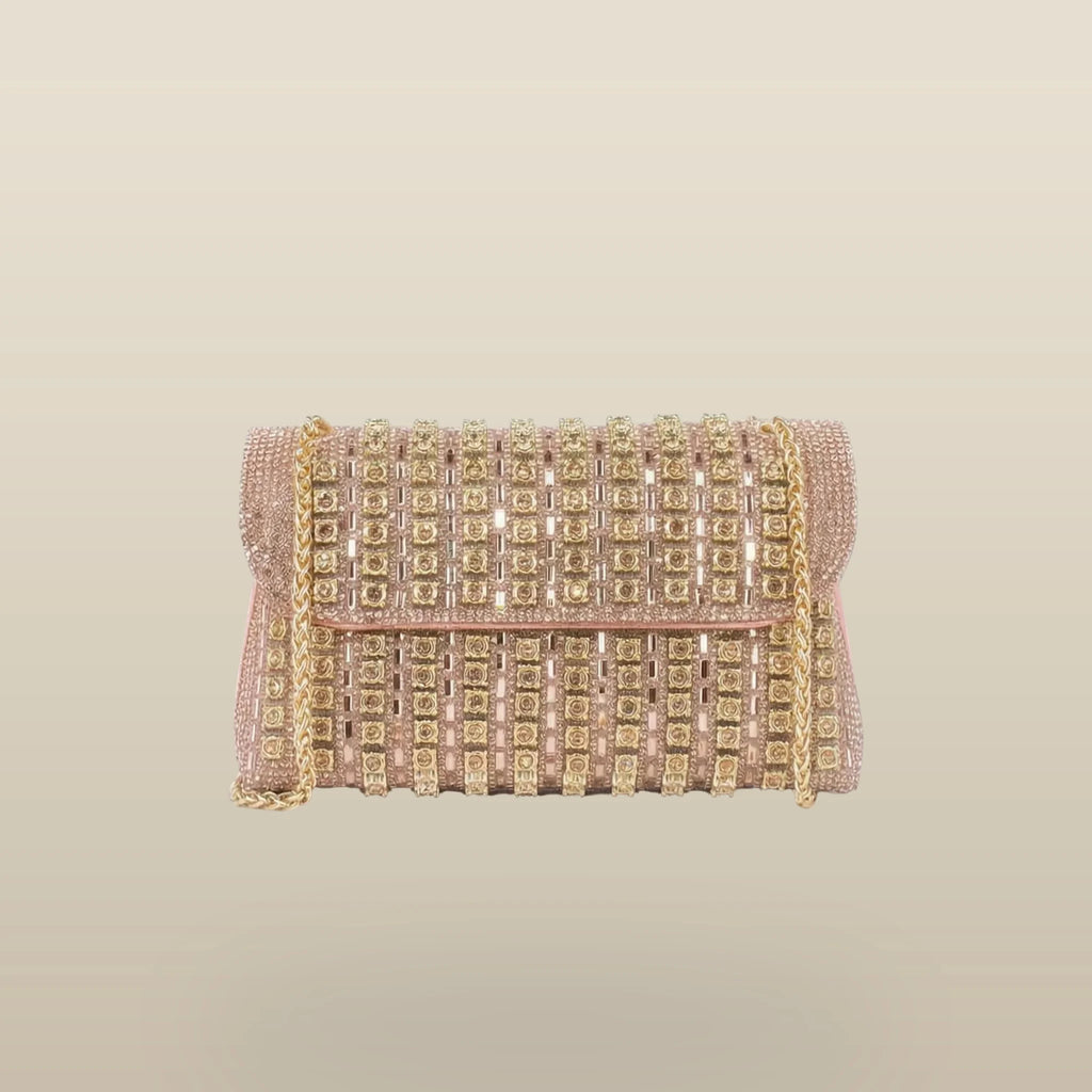 Glimmera - Embellished Flap Shoulder Bag