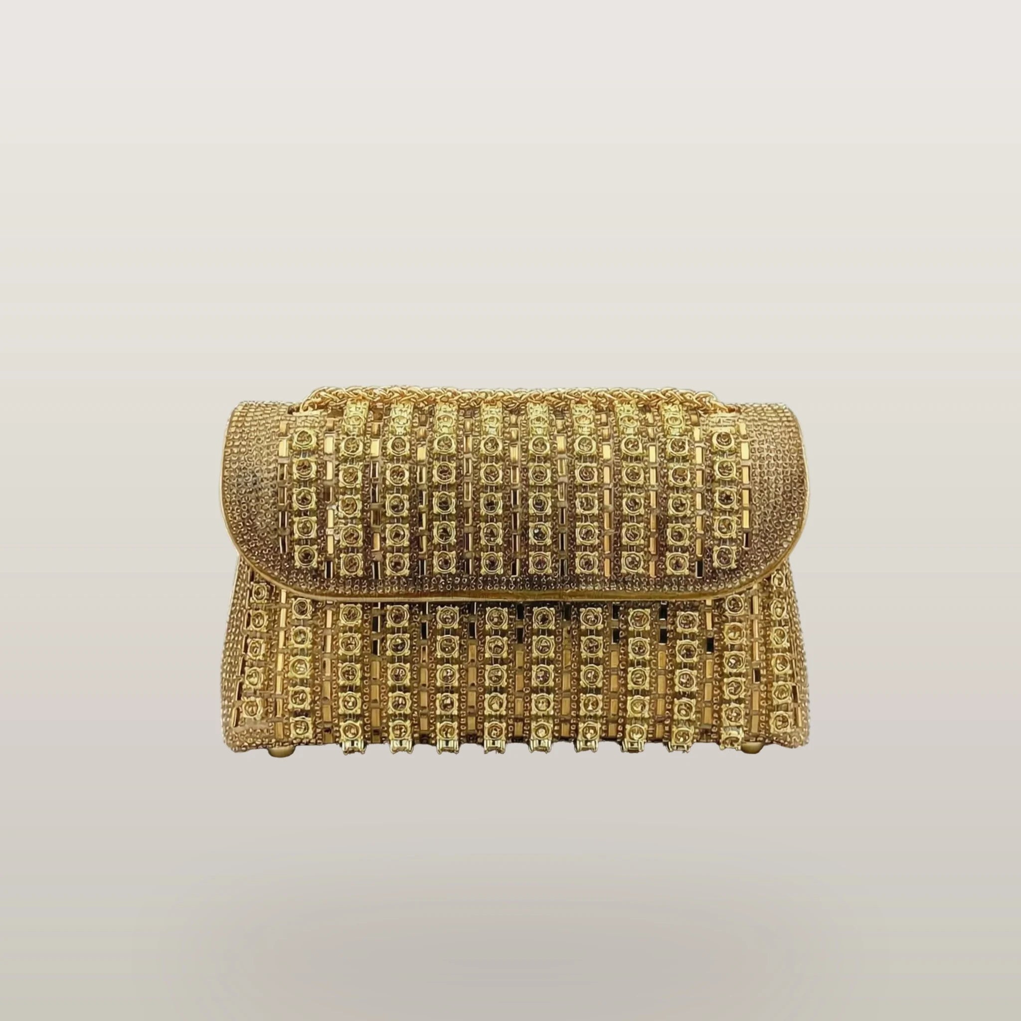 Glimmera - Embellished Flap Shoulder Bag
