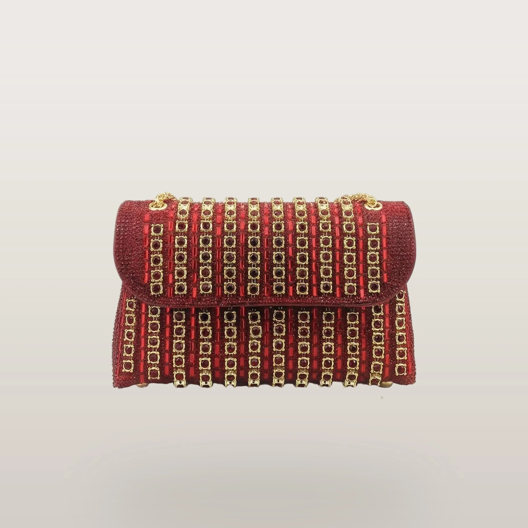 Glimmera - Embellished Flap Shoulder Bag