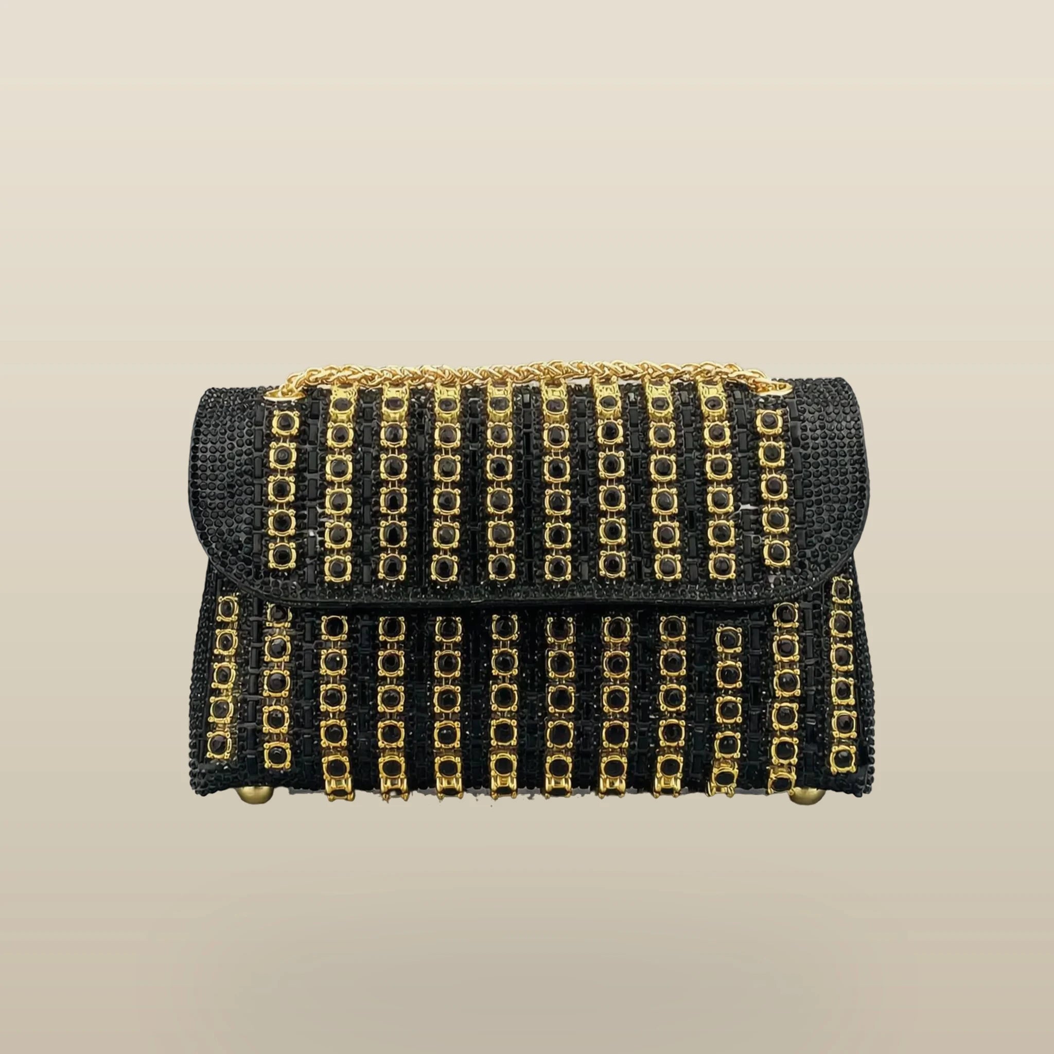 Glimmera - Embellished Flap Shoulder Bag