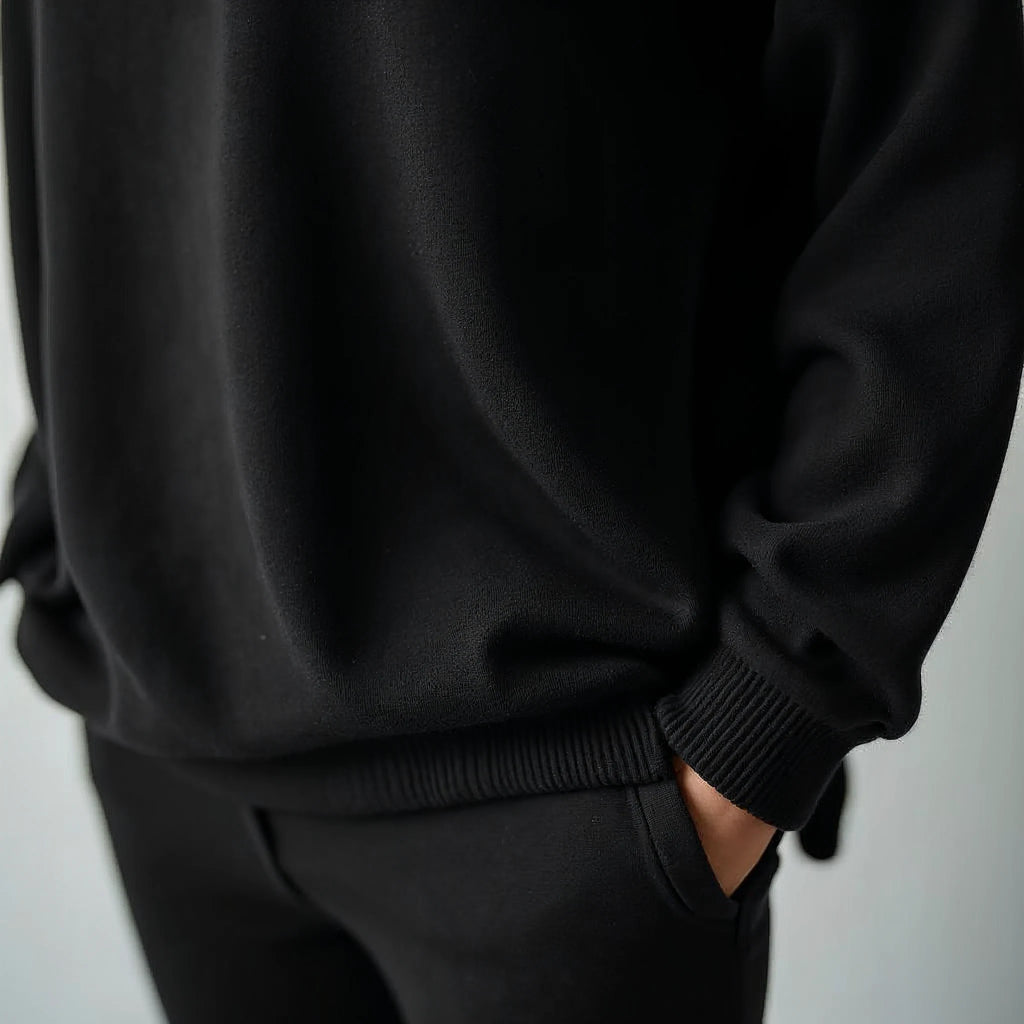 Marisole - Mock-Neck Fine-Knit Wool Jumper