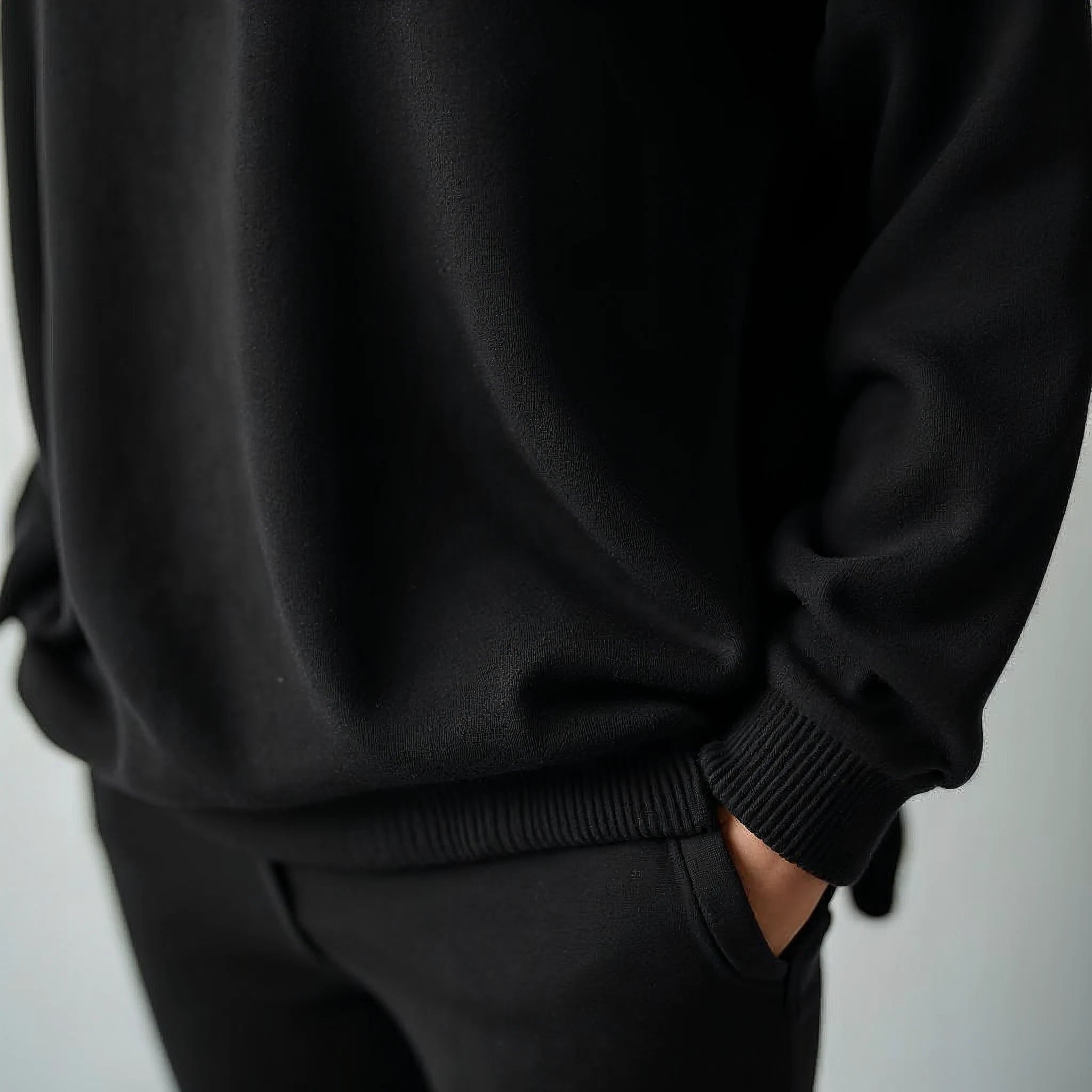Marisole - Mock-Neck Fine-Knit Wool Jumper