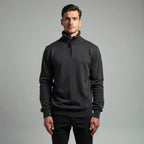 Marlowe - Half-Zip Mock-Neck Knitted Pullover