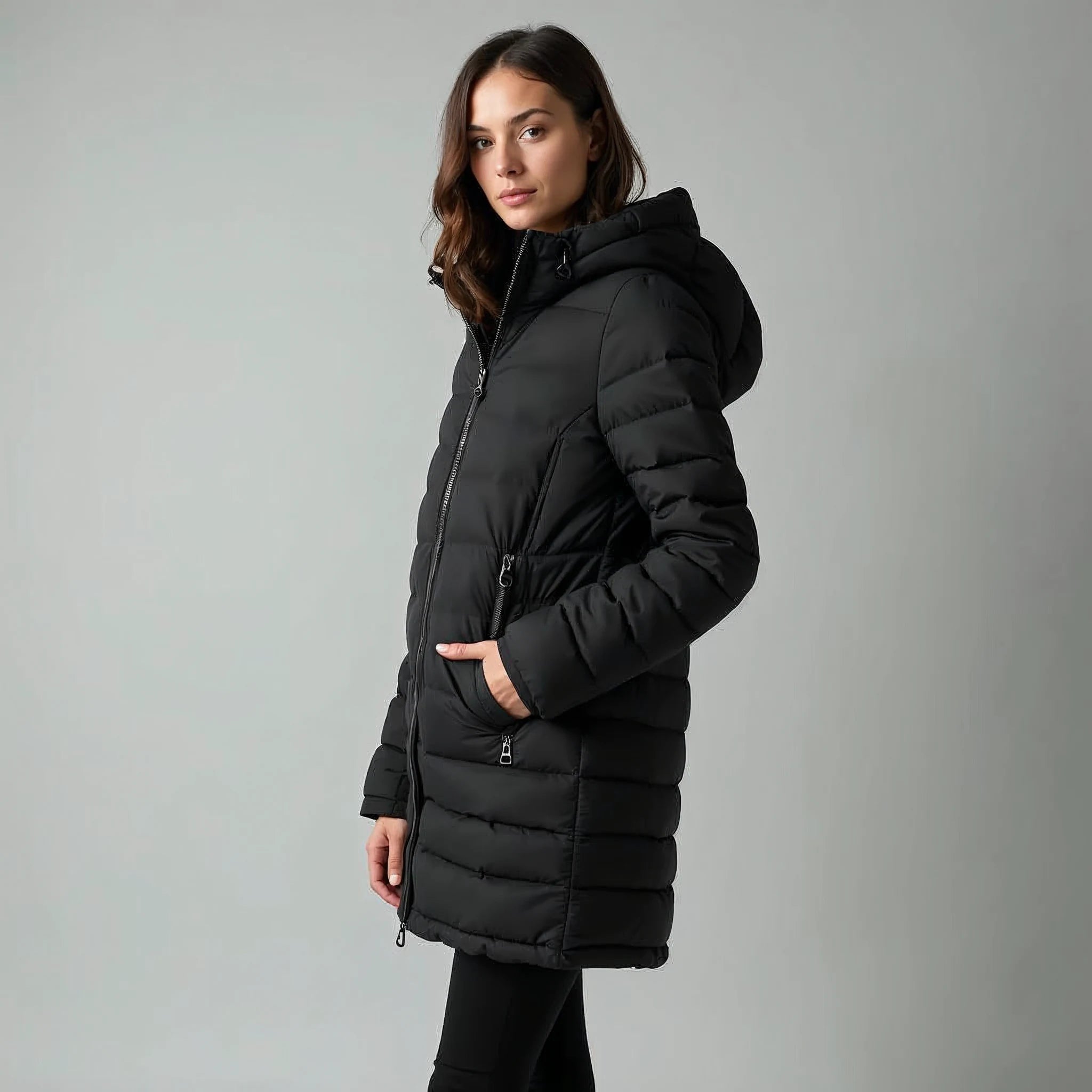 Nivelle - Lightweight Hooded Quilted Coat