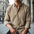 Rovent - Casual Long-Sleeved Button-Up Shirt