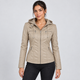 Sienna | Women's Faux Leather Biker Jacket with Removable Hood