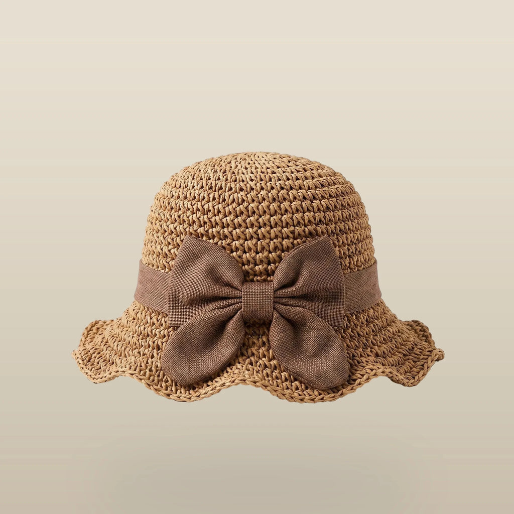 Sombrea - Woven Texture Retro Sun Hat