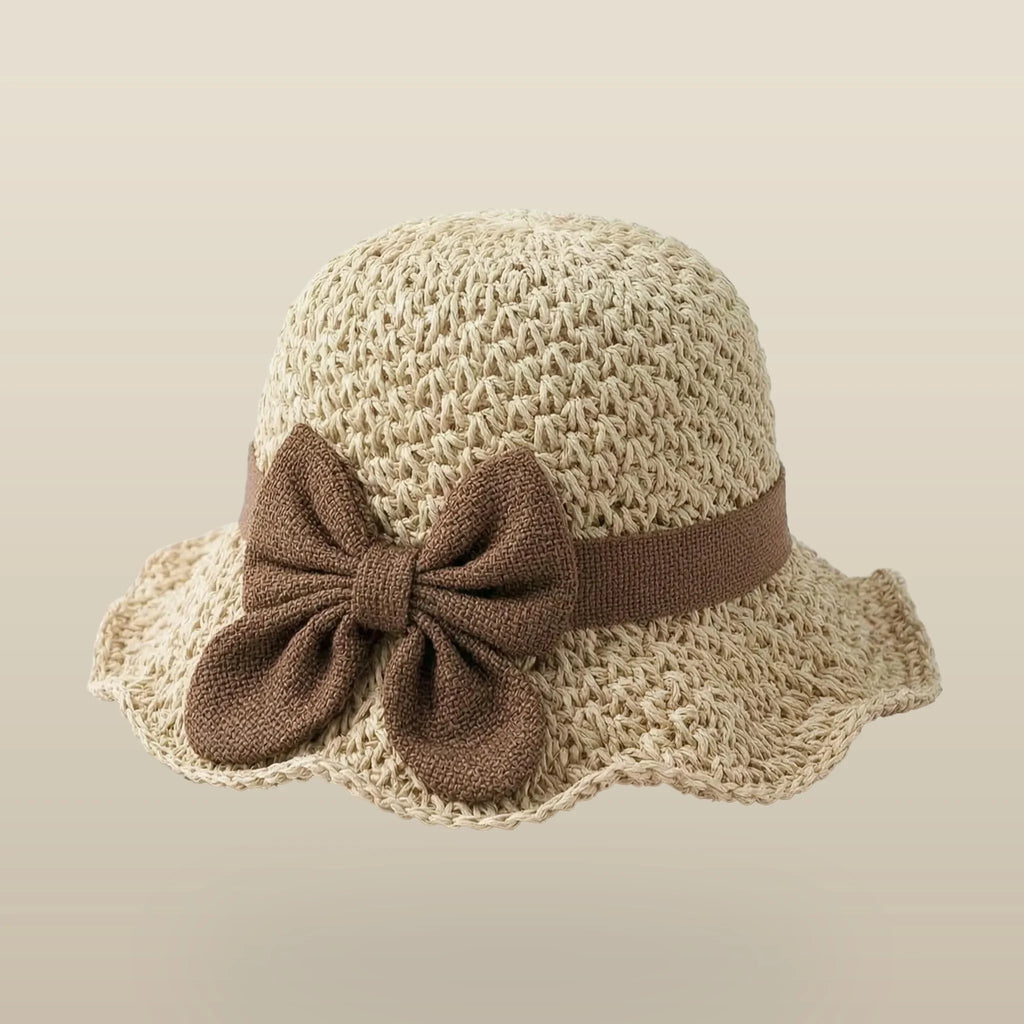 Sombrea - Woven Texture Retro Sun Hat