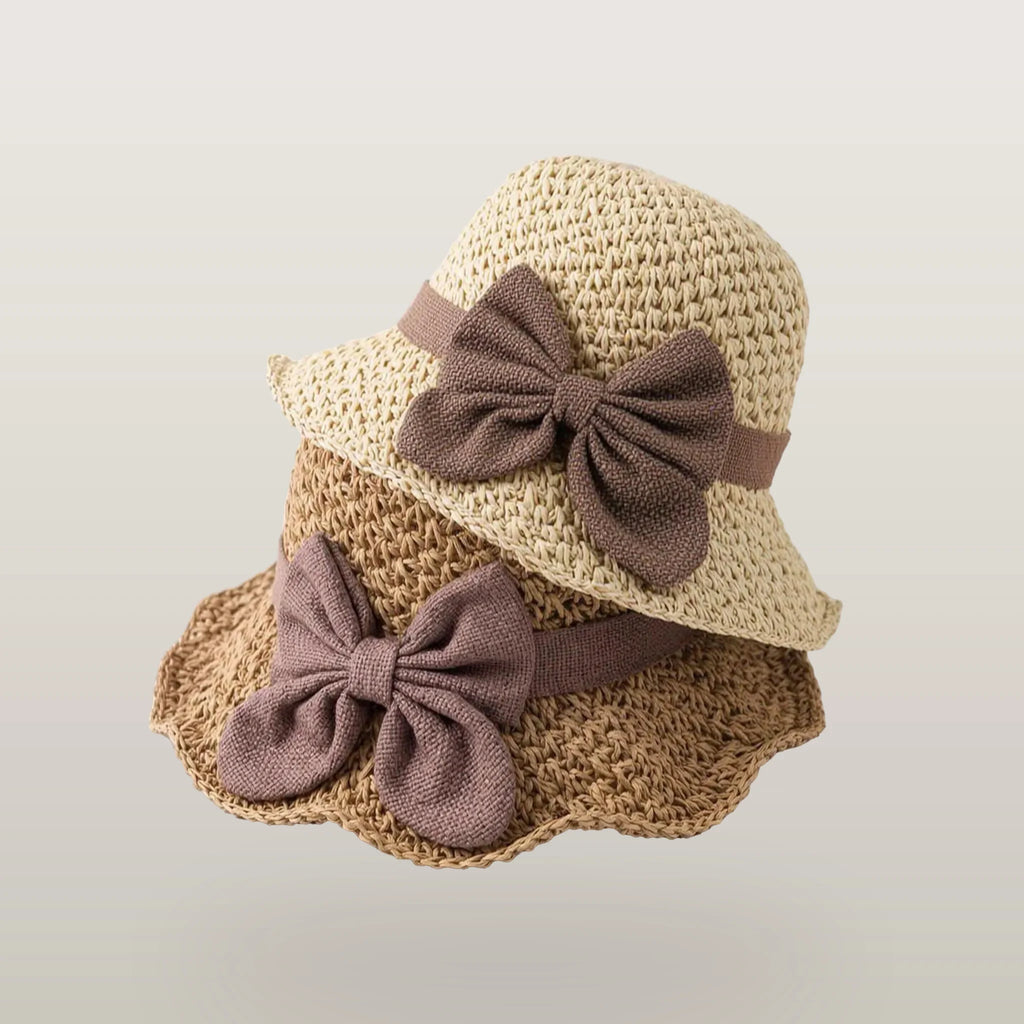 Sombrea - Woven Texture Retro Sun Hat