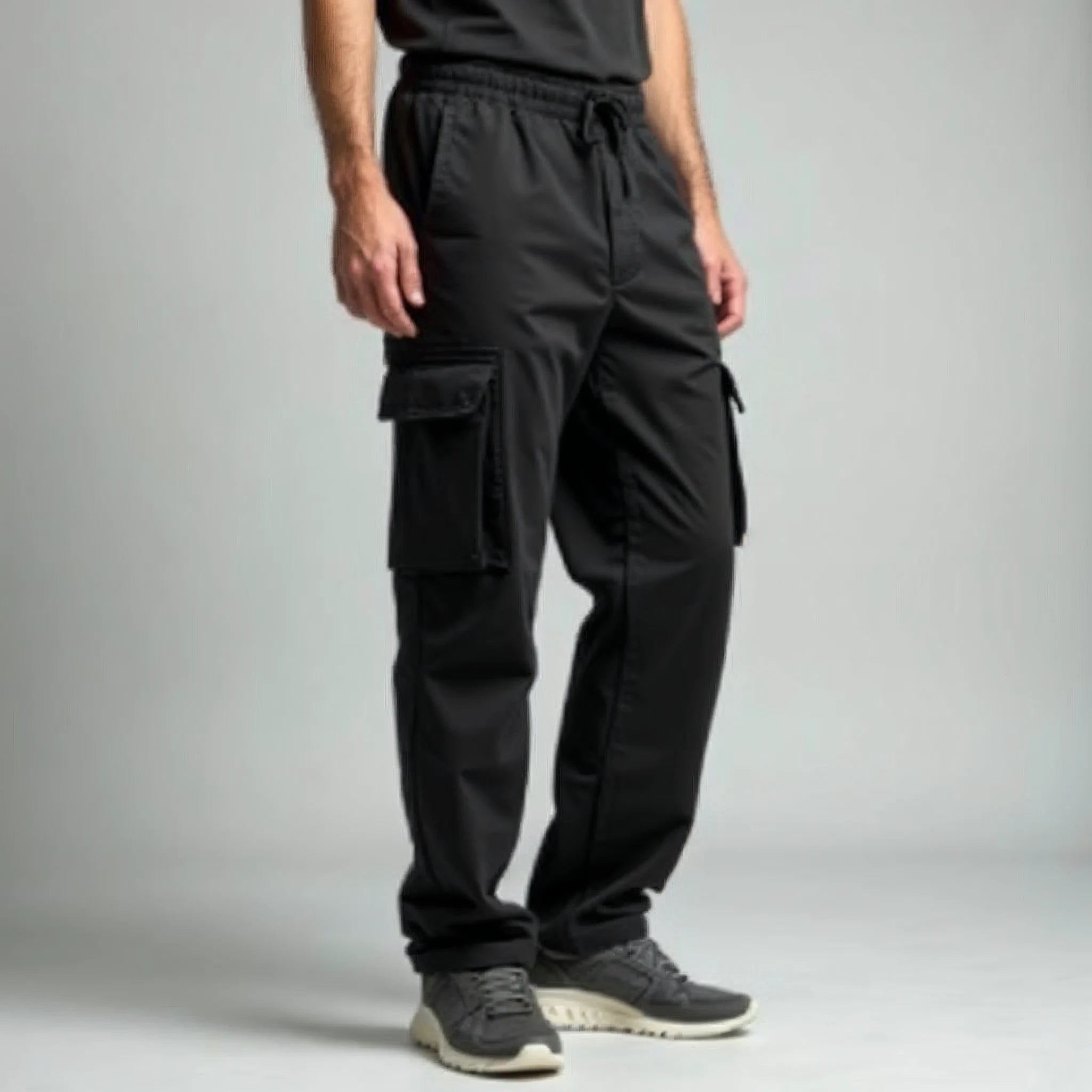 Thorne - Relaxed Multi-Pocket Cargo Trousers