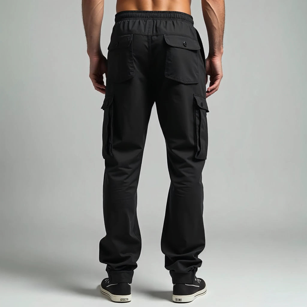 Thorne - Relaxed Multi-Pocket Cargo Trousers
