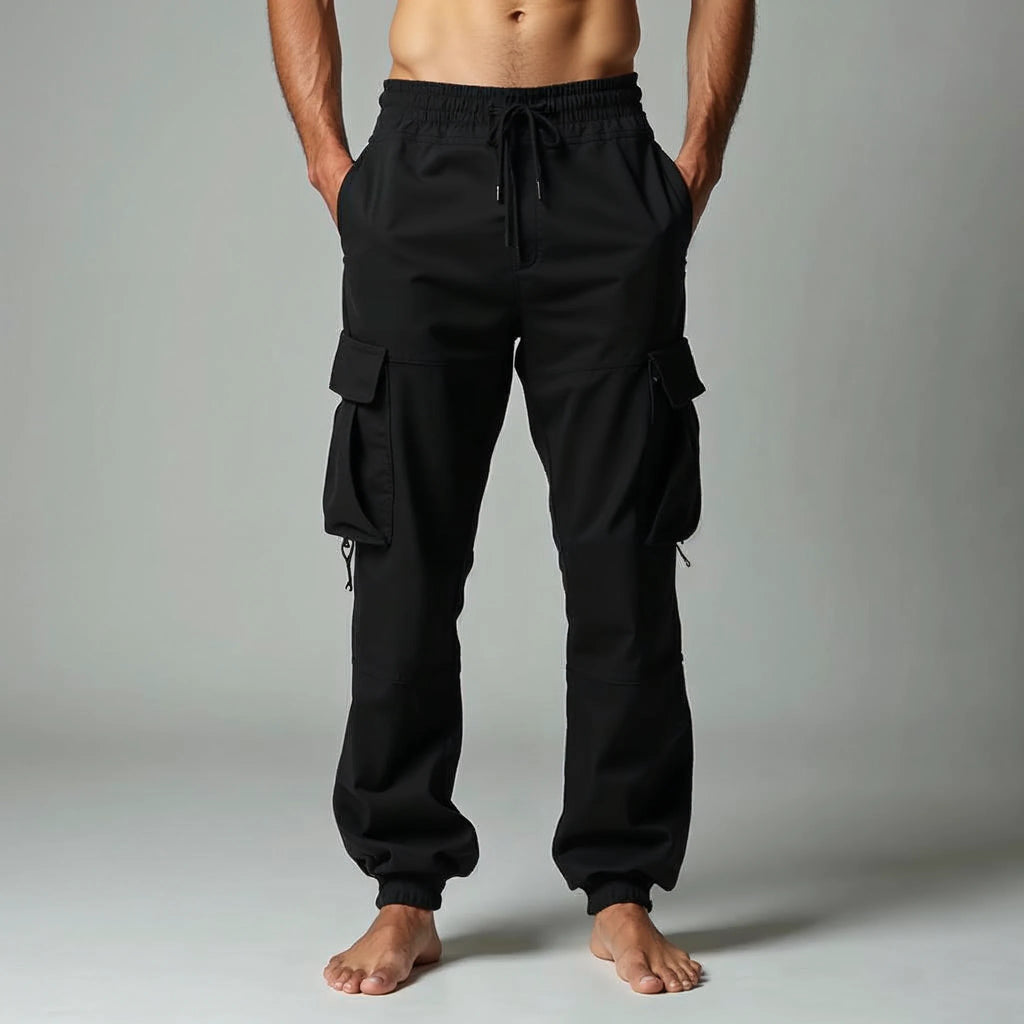 Thorne - Relaxed Multi-Pocket Cargo Trousers