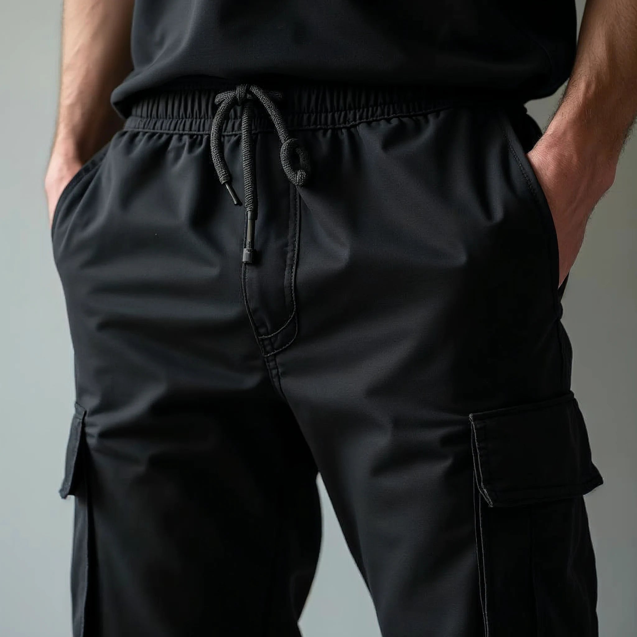 Thorne - Relaxed Multi-Pocket Cargo Trousers