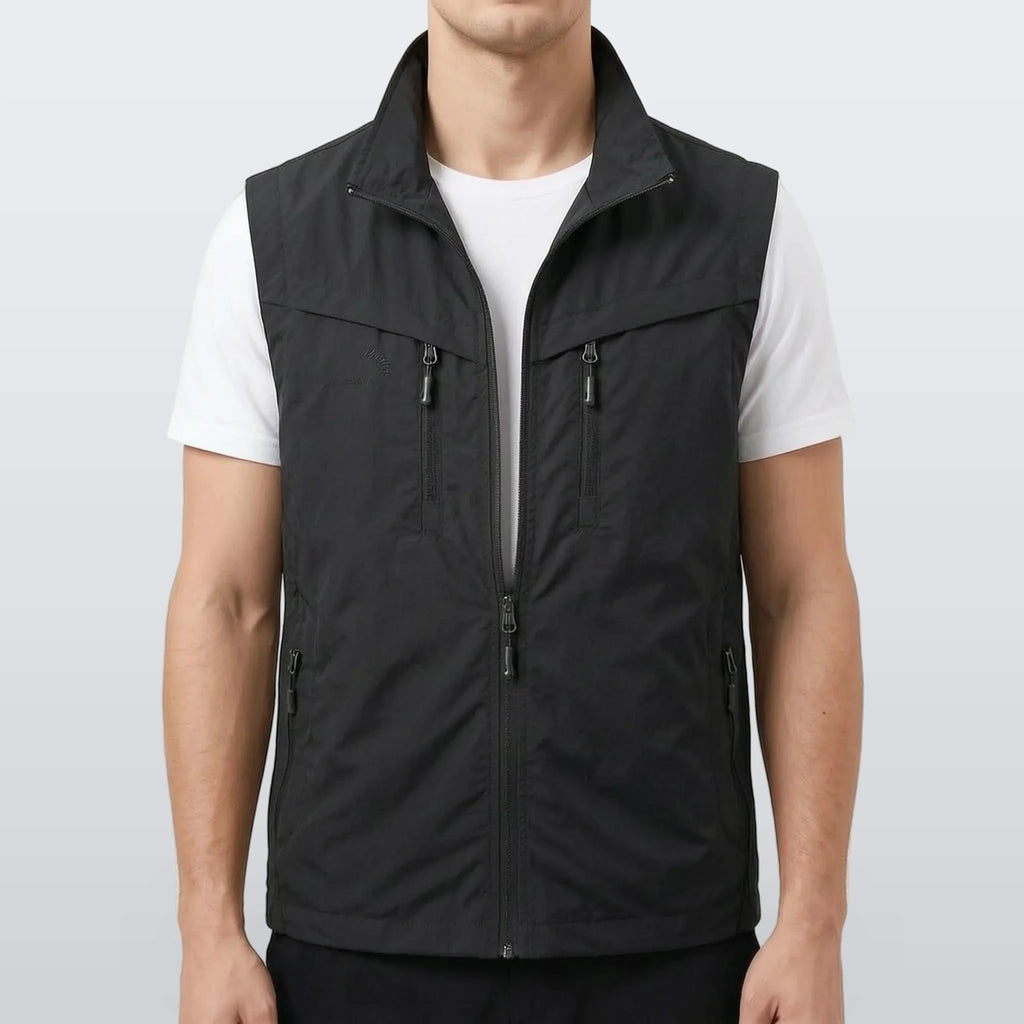 Trekvo - Men's Sleeveless Multi-Pocket Utility Vest