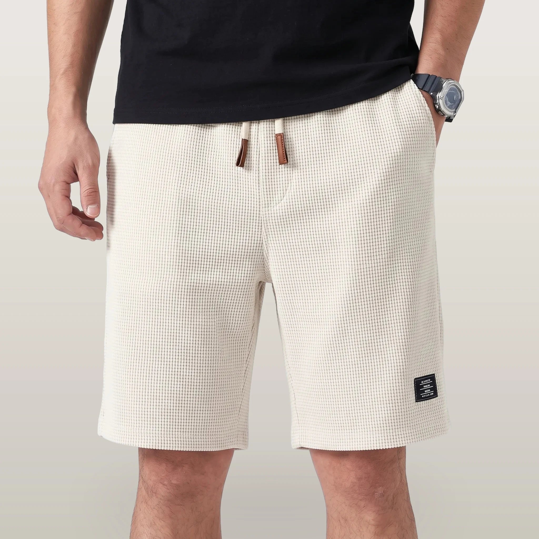 Valmont - Textured Casual Summer Shorts