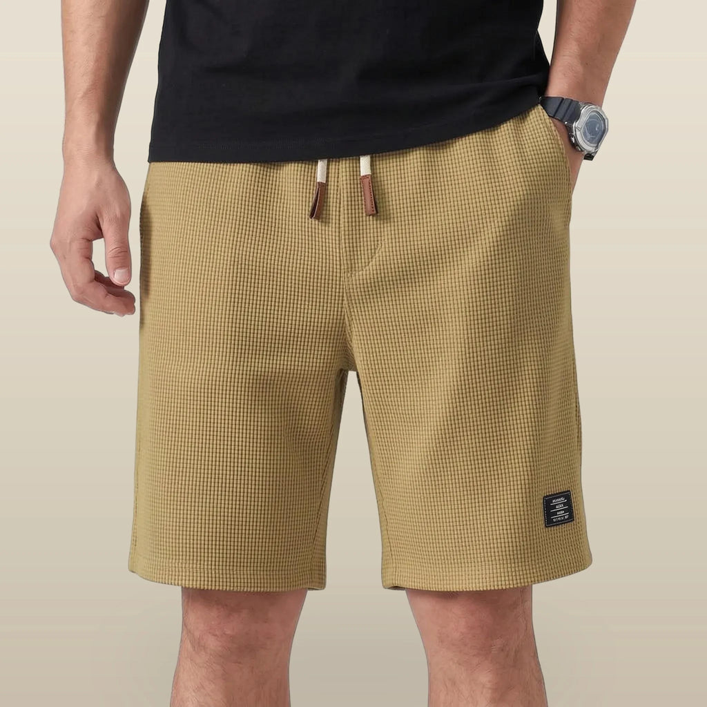 Valmont - Textured Casual Summer Shorts