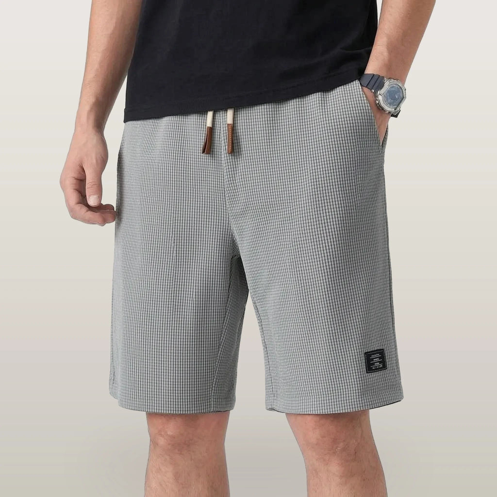 Valmont - Textured Casual Summer Shorts