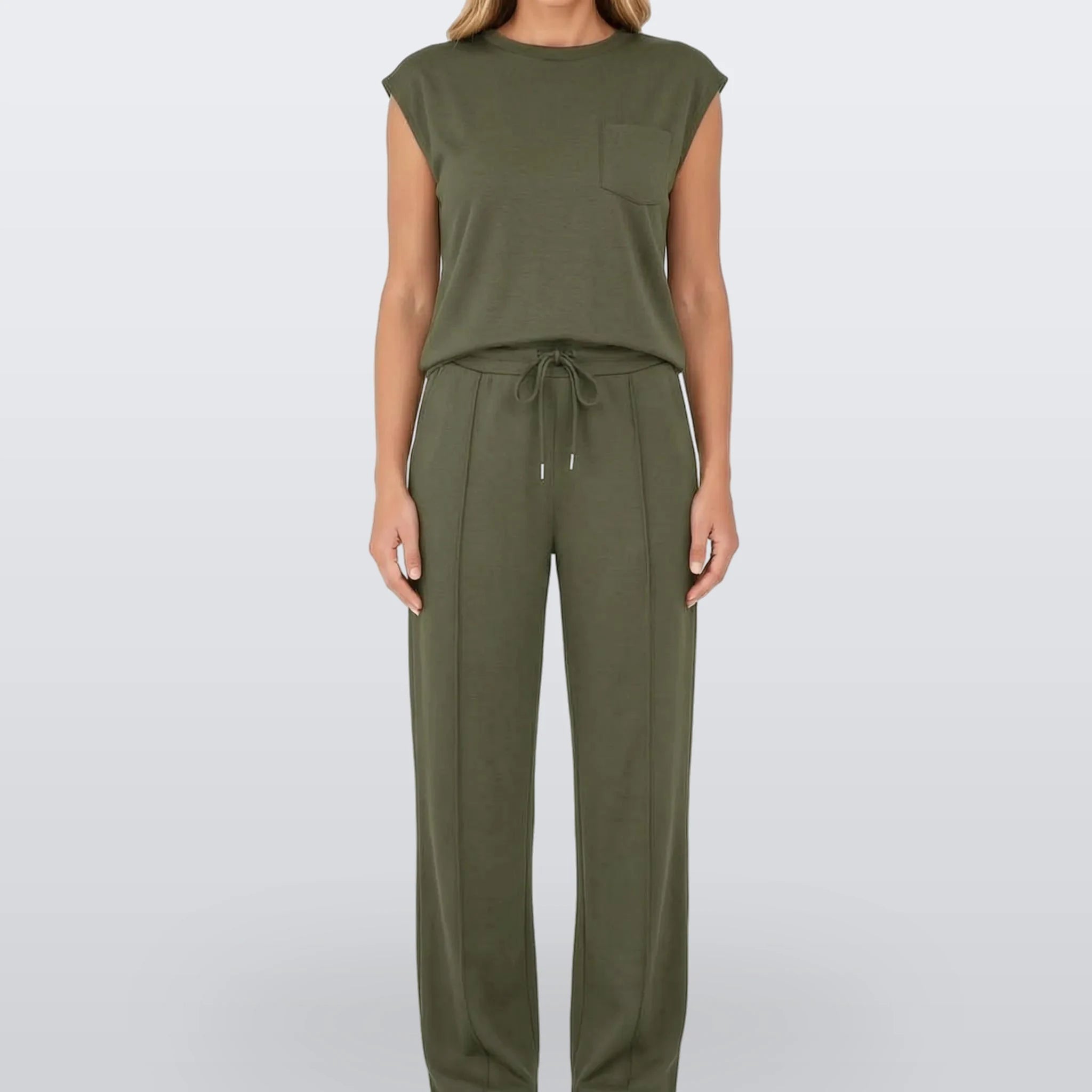 Vespera - Sleeveless Lounge Co-Ord Set