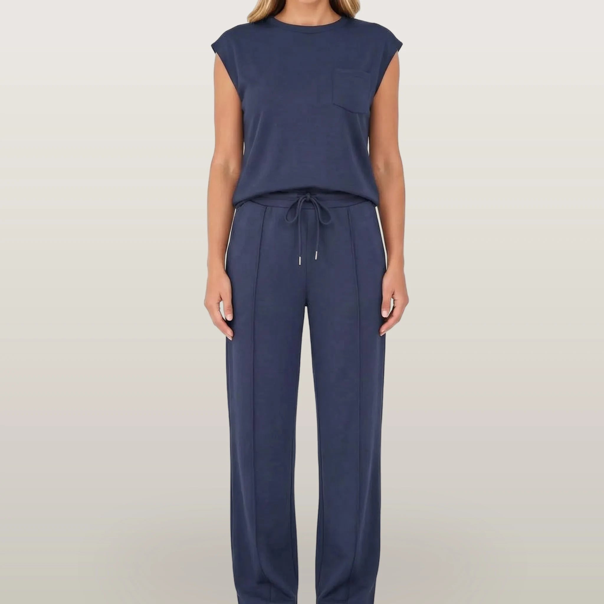 Vespera - Sleeveless Lounge Co-Ord Set