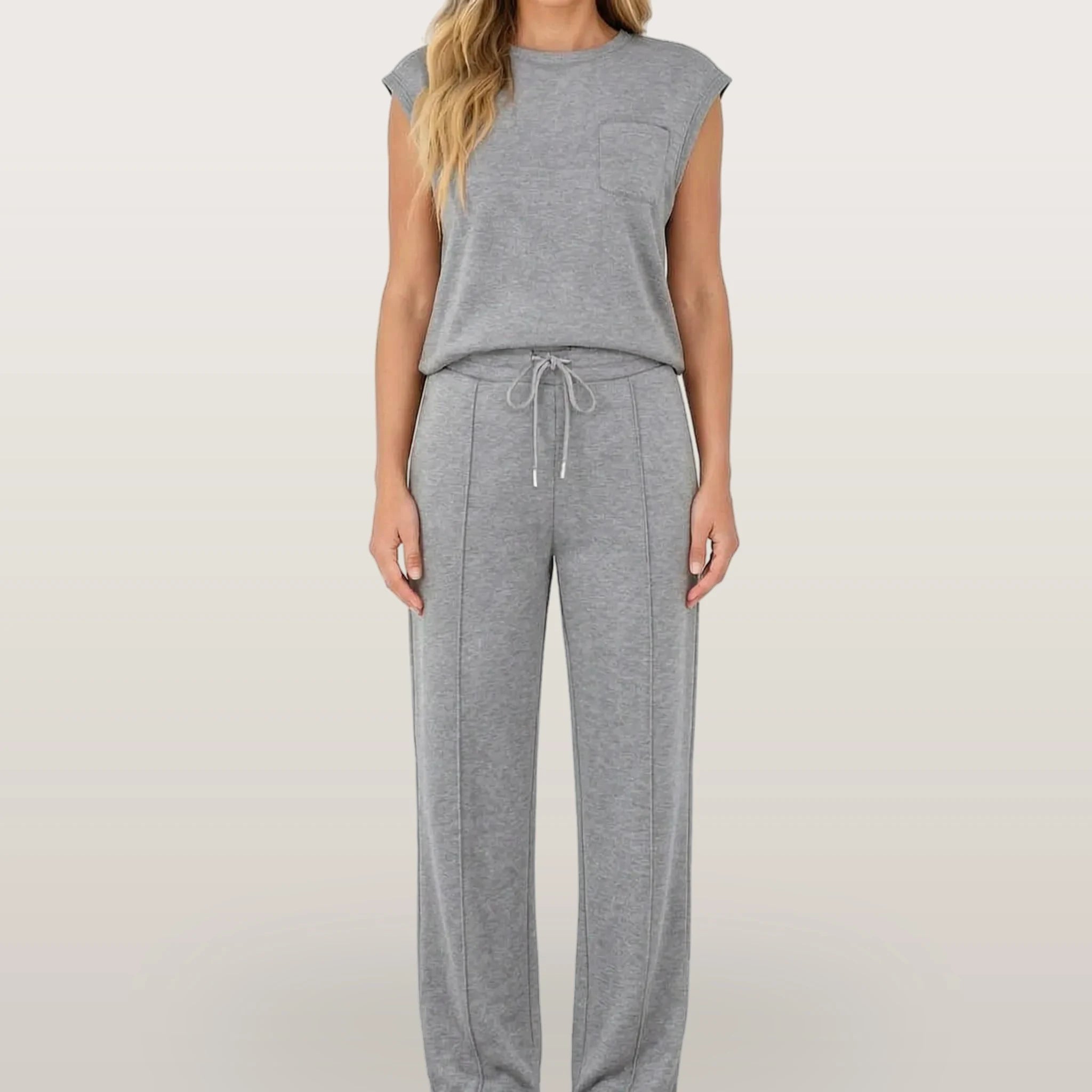 Vespera - Sleeveless Lounge Co-Ord Set