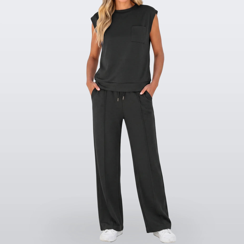 Vespera - Sleeveless Lounge Co-Ord Set